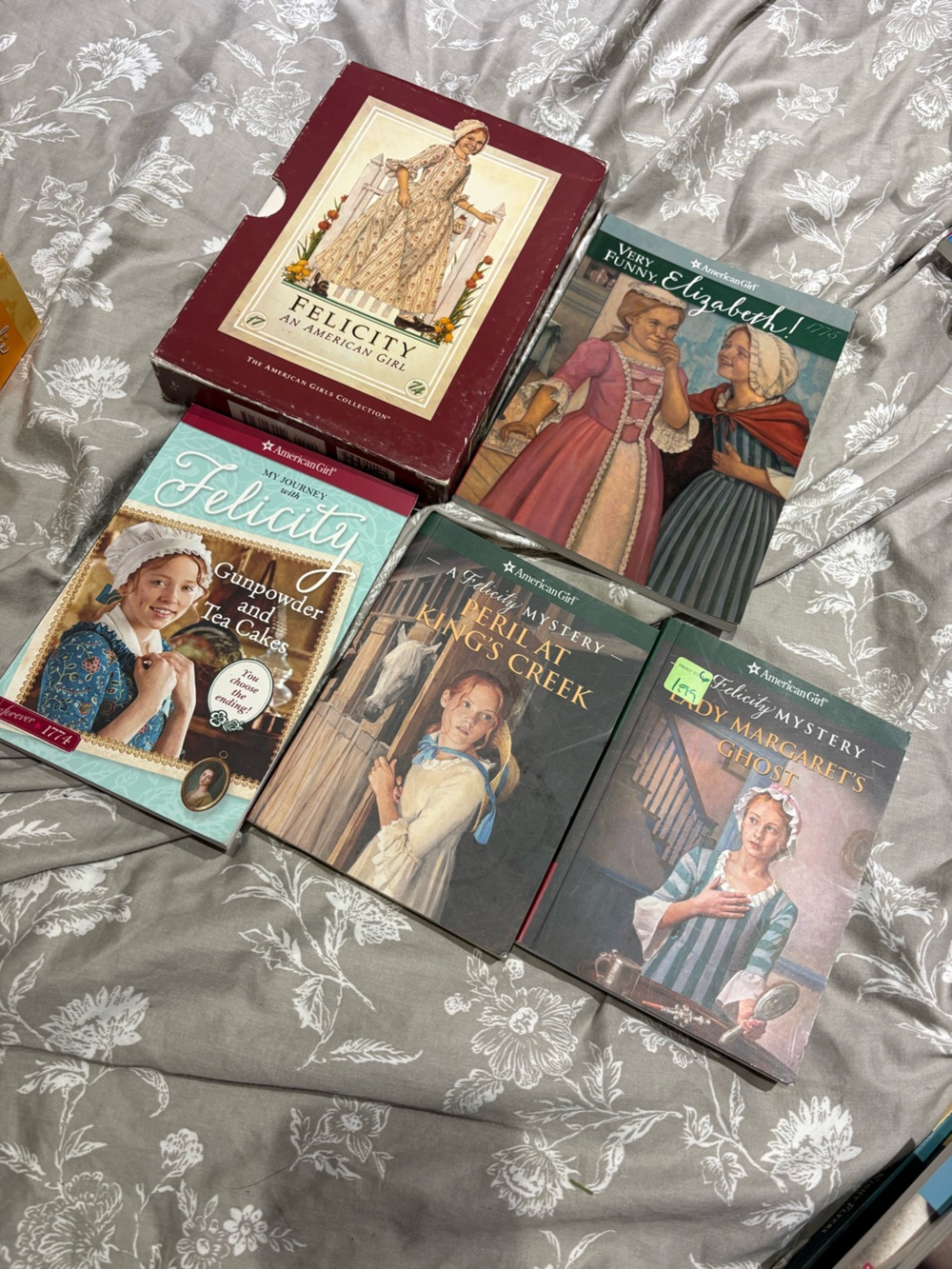 American Girl Felicity box set plus extra books 10pcs